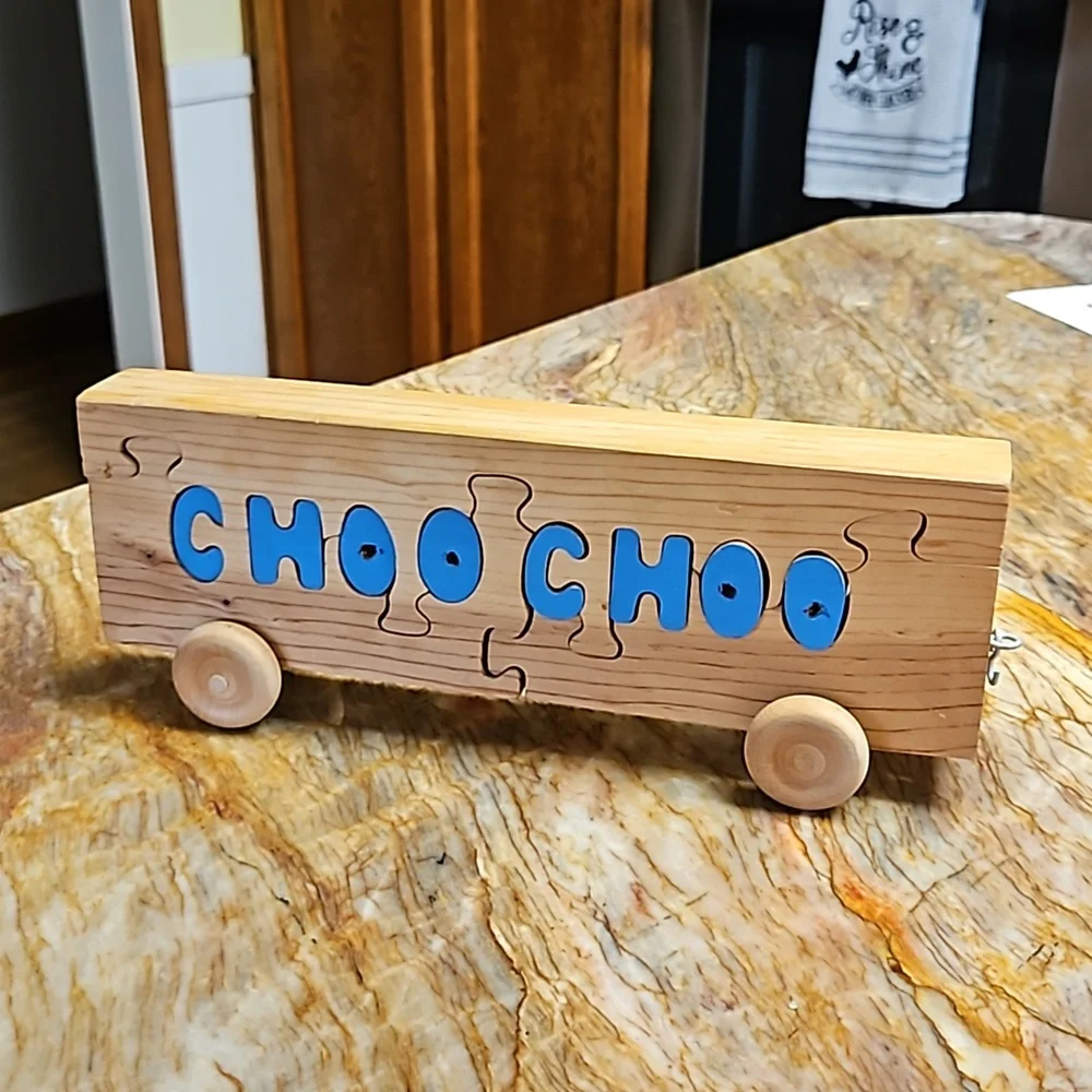 CHOO CHOO wooden puzzle Train